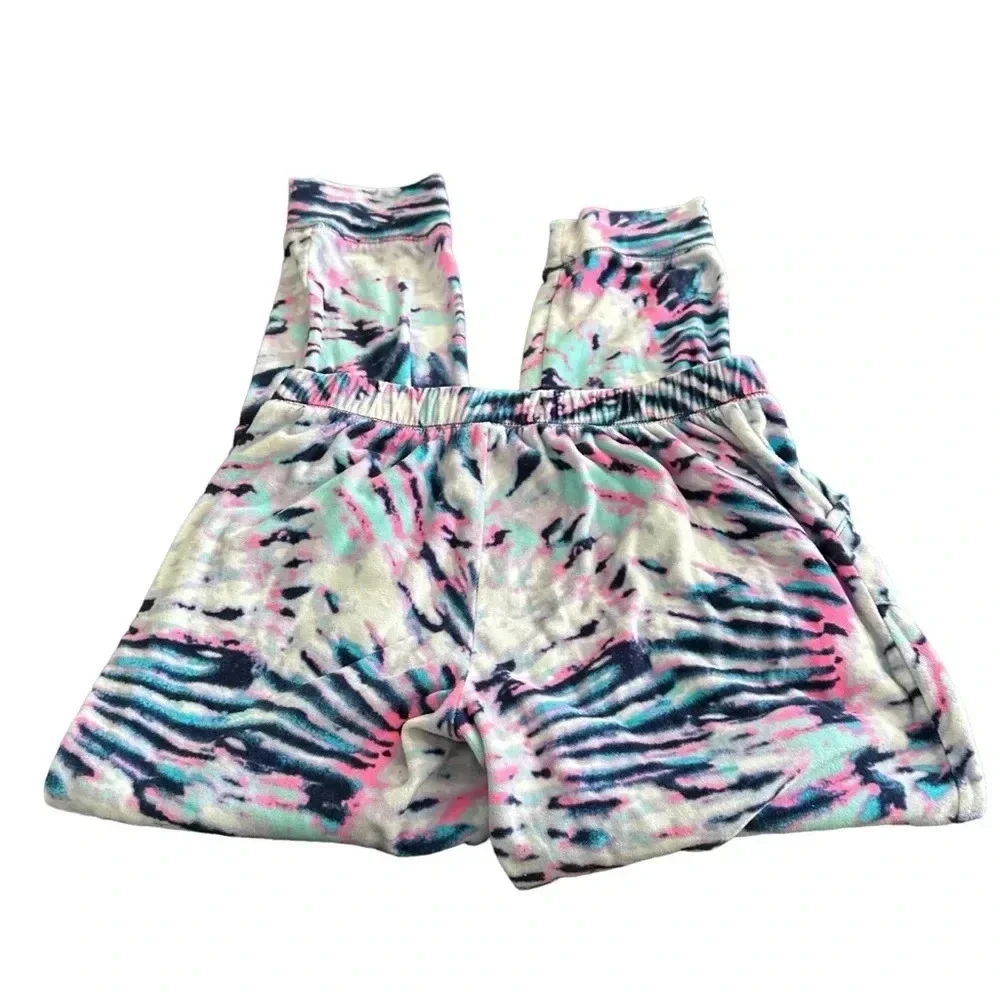 Justice girls size large tie die pajama pants